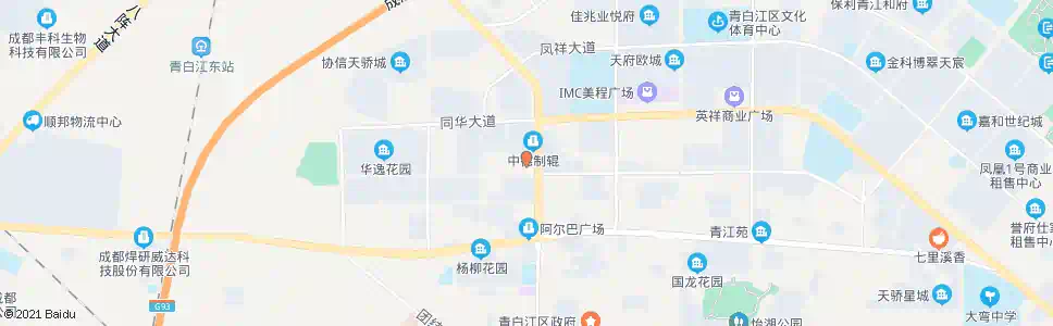 成都和盛花园_公交站地图_成都公交_妙搜公交查询2024