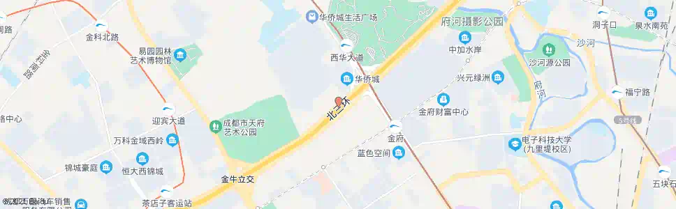 成都华侨城_公交站地图_成都公交_妙搜公交查询2024