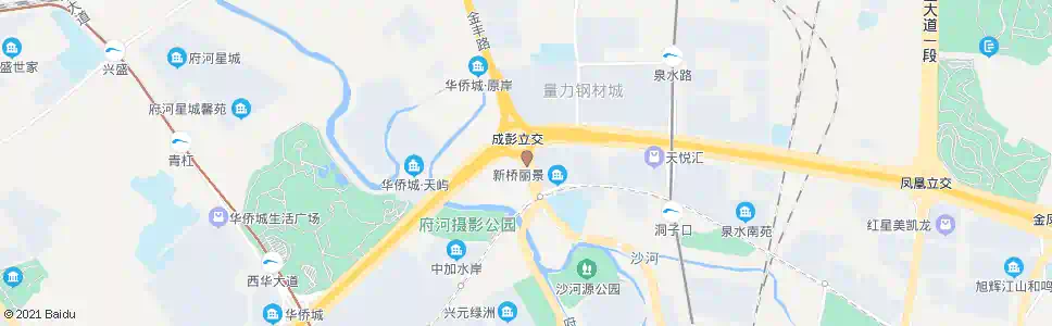 成都三环成彭立交桥_公交站地图_成都公交_妙搜公交查询2024