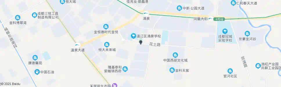 成都瑞泉馨城_公交站地图_成都公交_妙搜公交查询2024