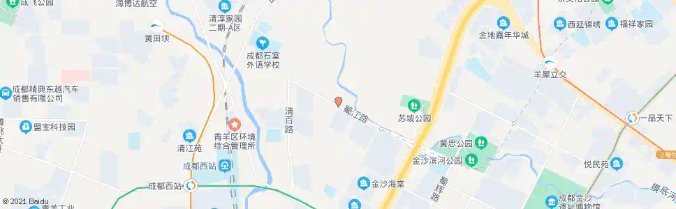 成都清源路2站_公交站地图_成都公交_妙搜公交查询2024