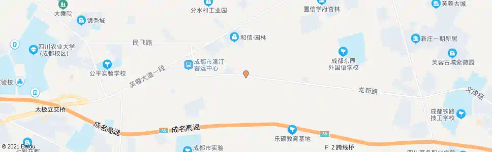 成都建安一站_公交站地图_成都公交_妙搜公交查询2024