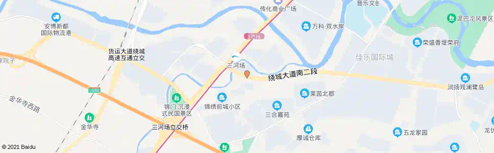 成都江陵半岛_公交站地图_成都公交_妙搜公交查询2024