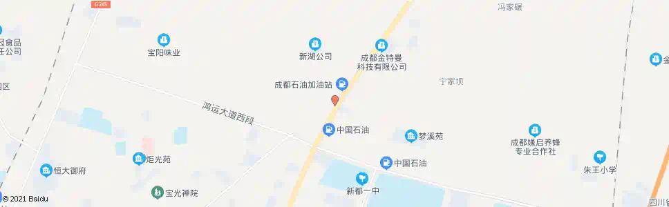 成都封赐村_公交站地图_成都公交_妙搜公交查询2024