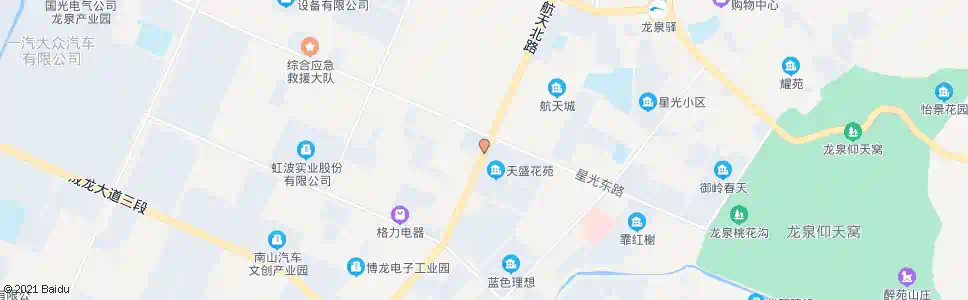 成都世纪大道星光路口_公交站地图_成都公交_妙搜公交查询2024