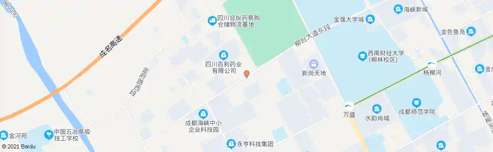 成都柳台路_公交站地图_成都公交_妙搜公交查询2024