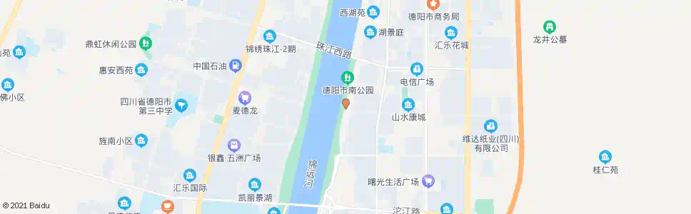 德阳旌湖星辰_公交站地图_德阳公交_妙搜公交查询2024