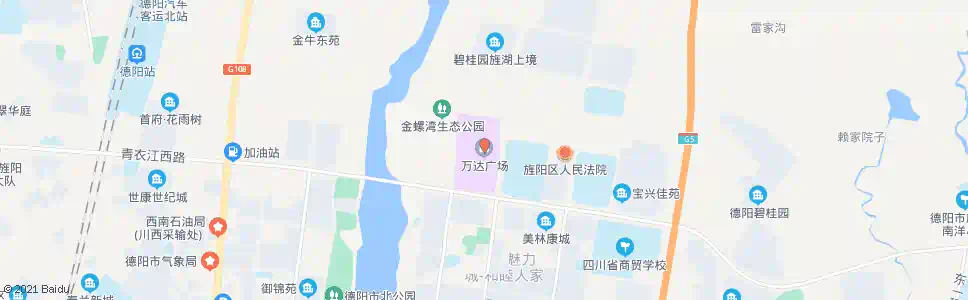 德阳万达广场东_公交站地图_德阳公交_妙搜公交查询2024