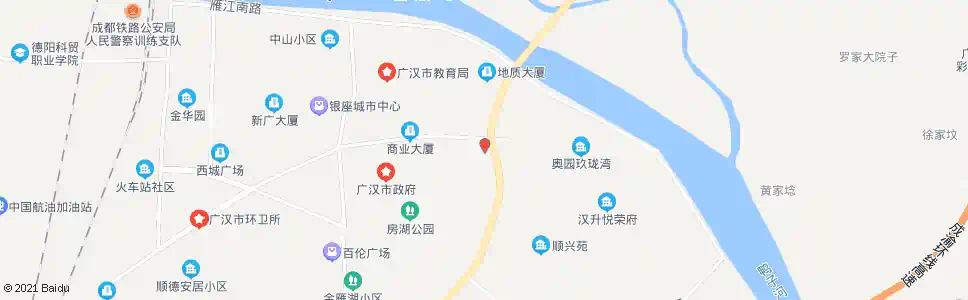 德阳建材市场_公交站地图_德阳公交_妙搜公交查询2024