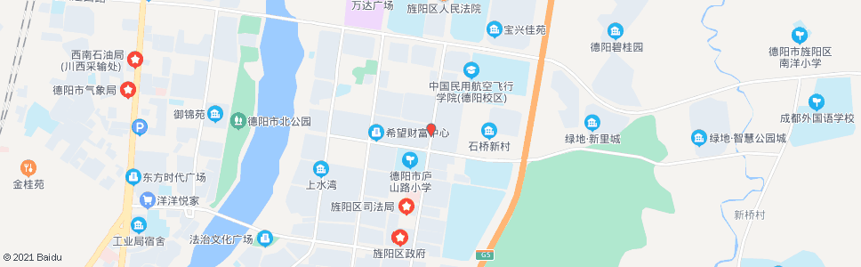 德阳洛河小区南_公交站地图_德阳公交_妙搜公交查询2024