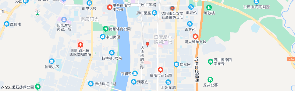 德阳肉联厂_公交站地图_德阳公交_妙搜公交查询2024