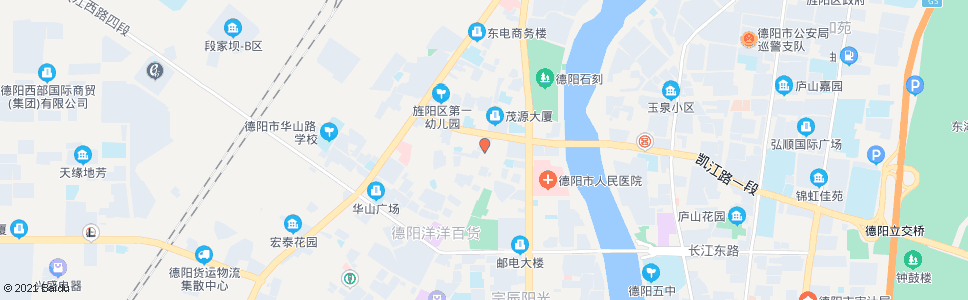 德阳新华书店_公交站地图_德阳公交_妙搜公交查询2024