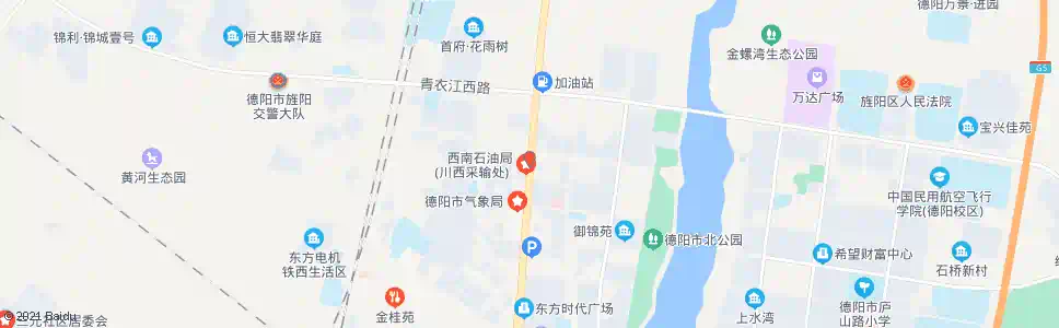 德阳扬程渠路口_公交站地图_德阳公交_妙搜公交查询2024