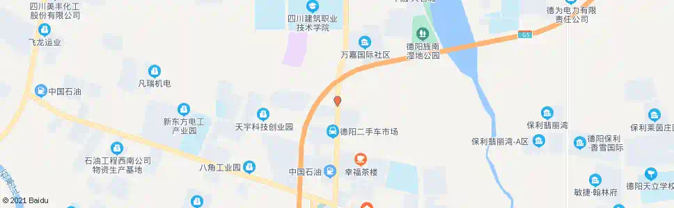 德阳南春园_公交站地图_德阳公交_妙搜公交查询2024