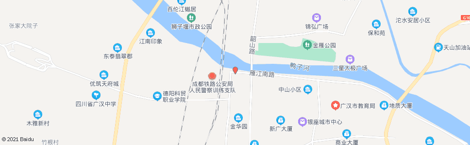 德阳西湖路湘潭路口_公交站地图_德阳公交_妙搜公交查询2024