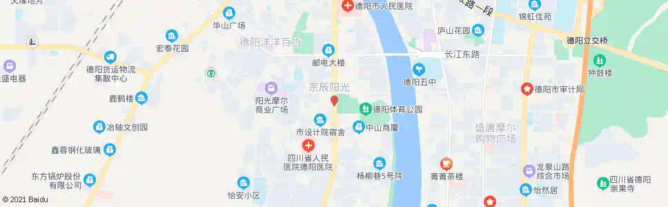 德阳市体育馆_公交站地图_德阳公交_妙搜公交查询2024