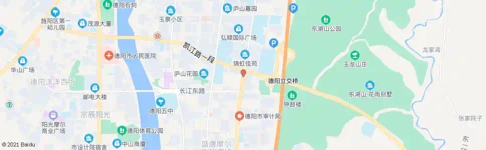 德阳宗辰山水_公交站地图_德阳公交_妙搜公交查询2024