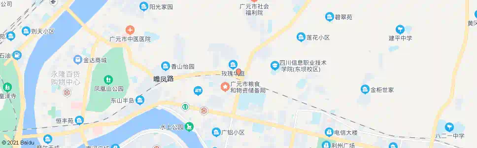 广元东城加气站_公交站地图_广元公交_妙搜公交查询2024