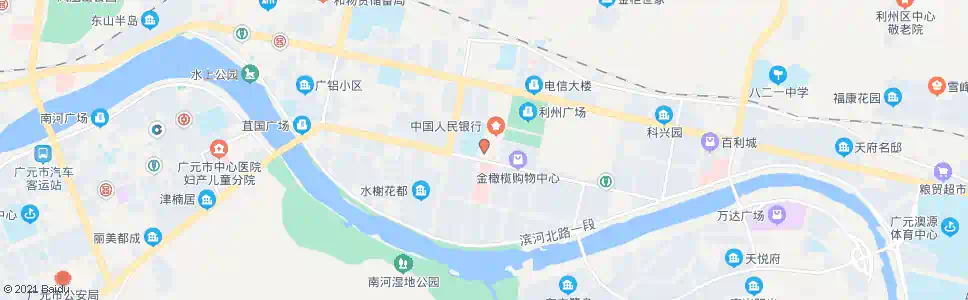 广元邓牙科(410医院)_公交站地图_广元公交_妙搜公交查询2024