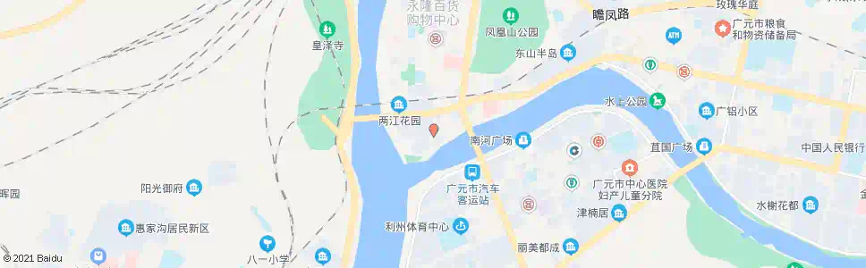 广元市自来水公司_公交站地图_广元公交_妙搜公交查询2024