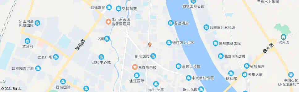 乐山乐山市肿瘤医院_公交站地图_乐山公交_妙搜公交查询2024