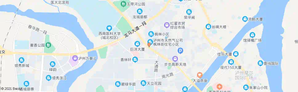 泸州天燃气公司_公交站地图_泸州公交_妙搜公交查询2024