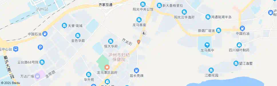 泸州齐家路口_公交站地图_泸州公交_妙搜公交查询2024