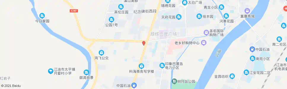 绵阳马路湾综合市场_公交站地图_绵阳公交_妙搜公交查询2024