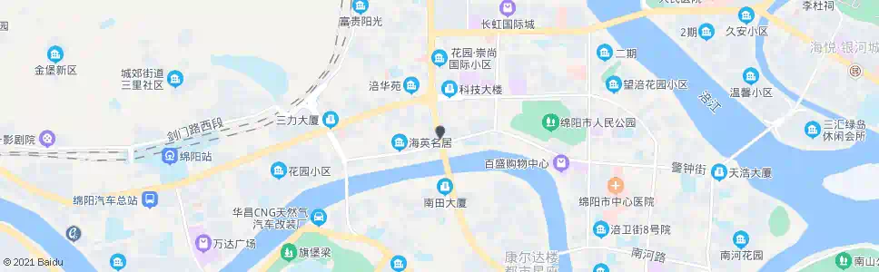 绵阳安昌桥_公交站地图_绵阳公交_妙搜公交查询2024