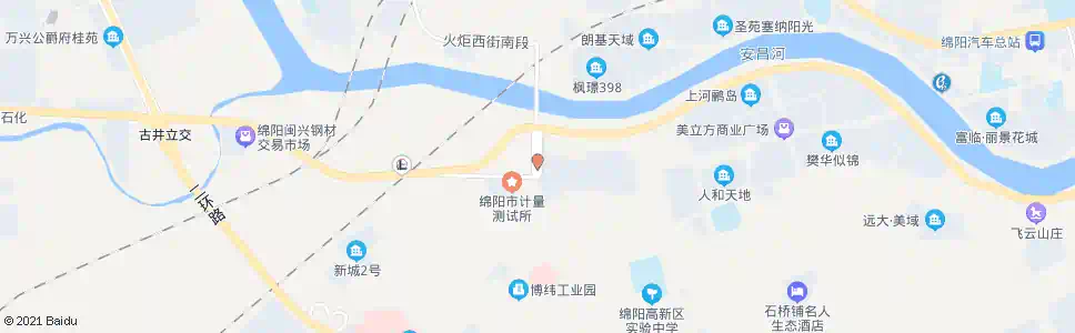 绵阳石桥铺大桥_公交站地图_绵阳公交_妙搜公交查询2024