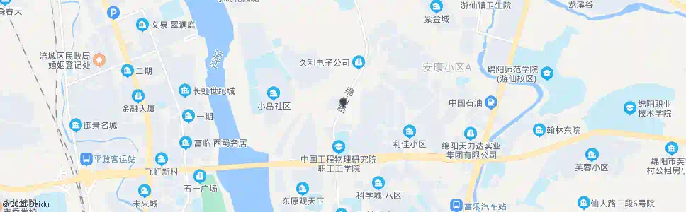 绵阳松林坡_公交站地图_绵阳公交_妙搜公交查询2024