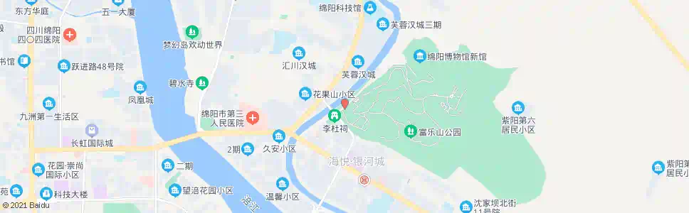 绵阳富乐山_公交站地图_绵阳公交_妙搜公交查询2024