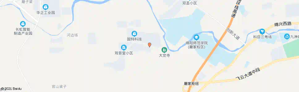 绵阳市福利院_公交站地图_绵阳公交_妙搜公交查询2024