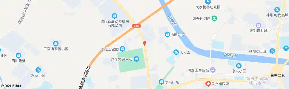 绵阳黎家院_公交站地图_绵阳公交_妙搜公交查询2024