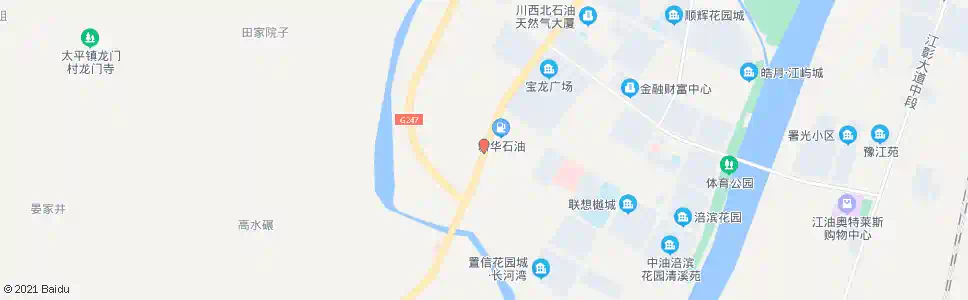 绵阳李家巷子_公交站地图_绵阳公交_妙搜公交查询2024