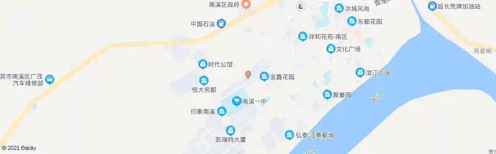 宜宾学府灏景_公交站地图_宜宾公交_妙搜公交查询2024