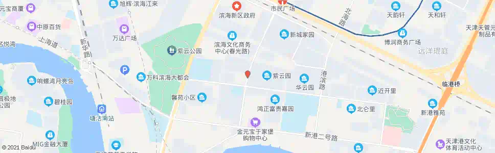 天津紫云园_公交站地图_天津公交_妙搜公交查询2024