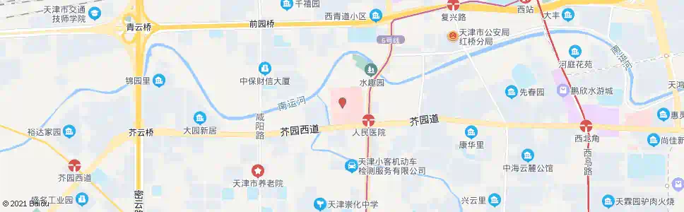 天津府君苗医院_公交站地图_天津公交_妙搜公交查询2024