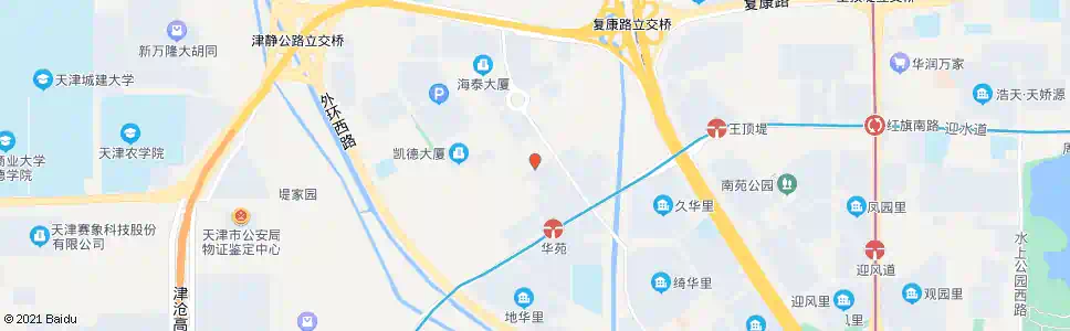 天津榕苑路_公交站地图_天津公交_妙搜公交查询2024