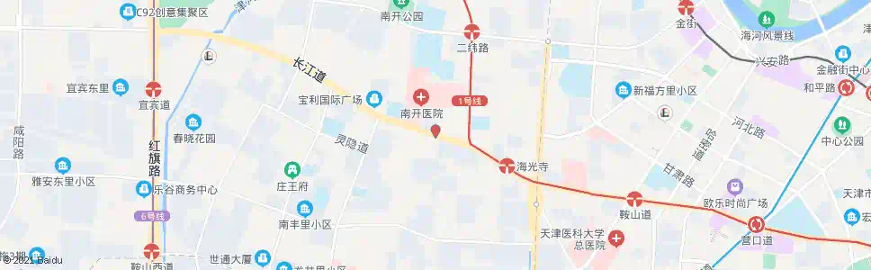 天津南开三马路_公交站地图_天津公交_妙搜公交查询2024