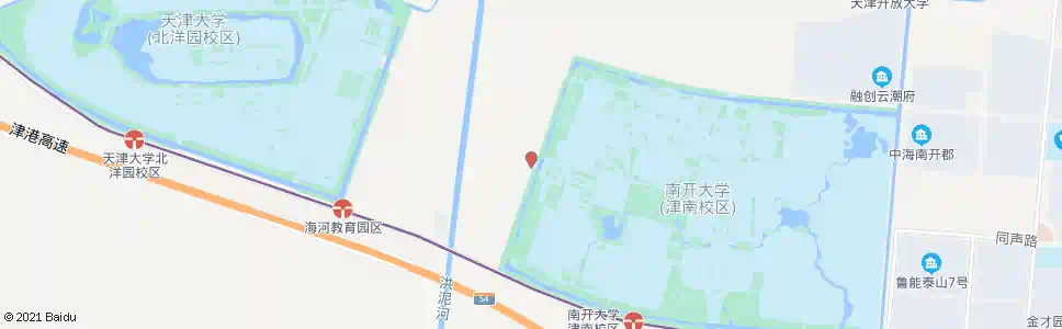 天津南开大学新校西门_公交站地图_天津公交_妙搜公交查询2024