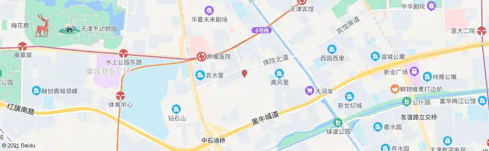 天津体育学院_公交站地图_天津公交_妙搜公交查询2024