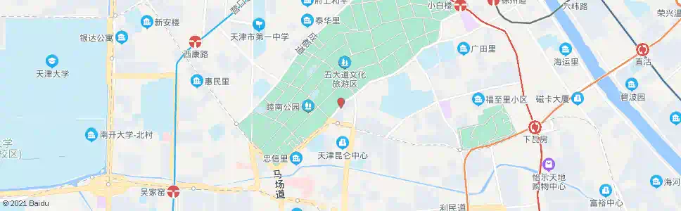 天津湛江路_公交站地图_天津公交_妙搜公交查询2024