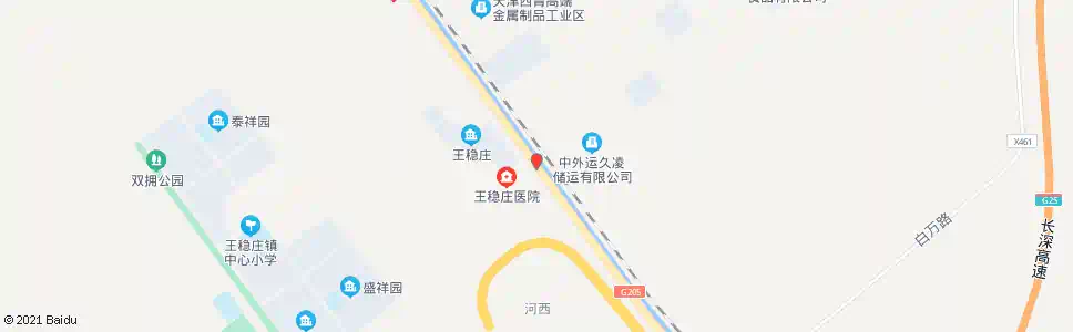 天津王稳庄医院_公交站地图_天津公交_妙搜公交查询2024