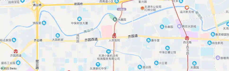 天津红旗路_公交站地图_天津公交_妙搜公交查询2024