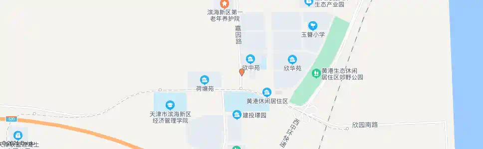 天津滨海欣嘉园公交站_公交站地图_天津公交_妙搜公交查询2024