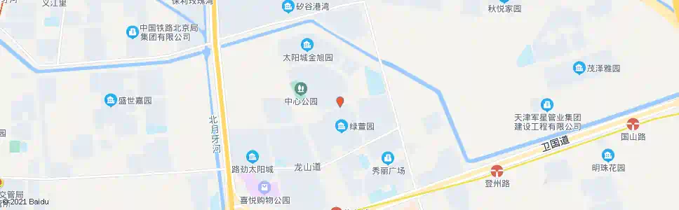 天津橙翠园_公交站地图_天津公交_妙搜公交查询2024