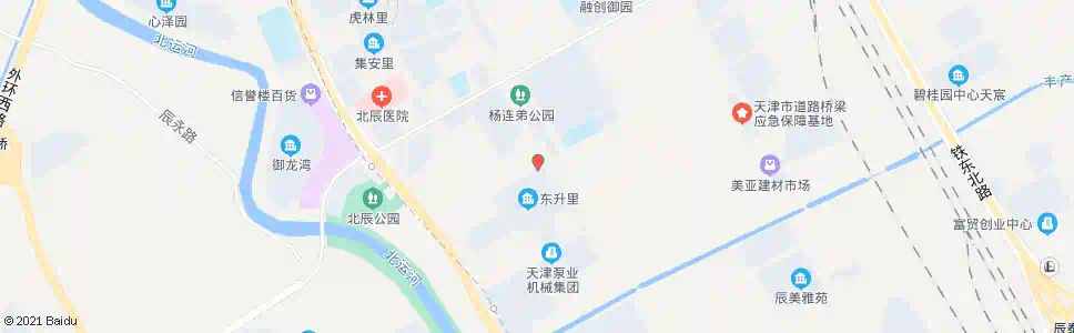 天津东升里_公交站地图_天津公交_妙搜公交查询2024