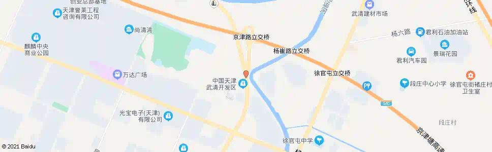 天津京津公路杨村站_公交站地图_天津公交_妙搜公交查询2024