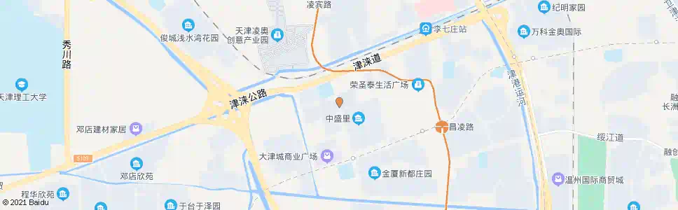 天津惠鑫花园_公交站地图_天津公交_妙搜公交查询2024